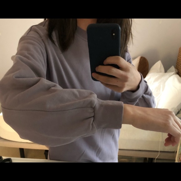 Perfectly Oversized Crew in Violet Verbena (6??) - Picture 16 of 16